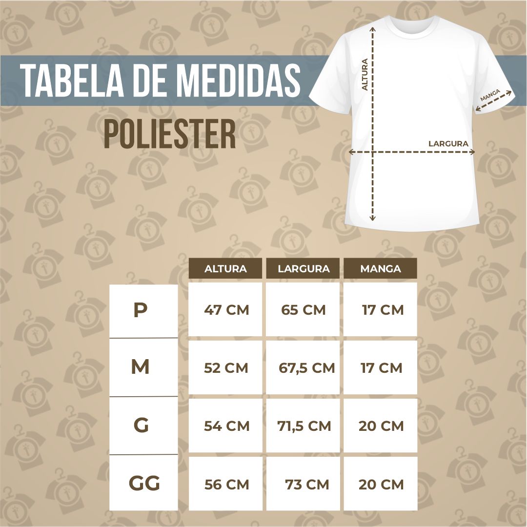 poliester medidas