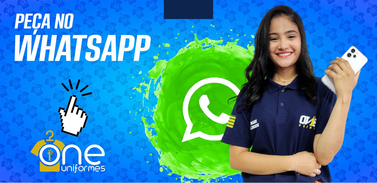 Banner one uniformes WHATSAPP